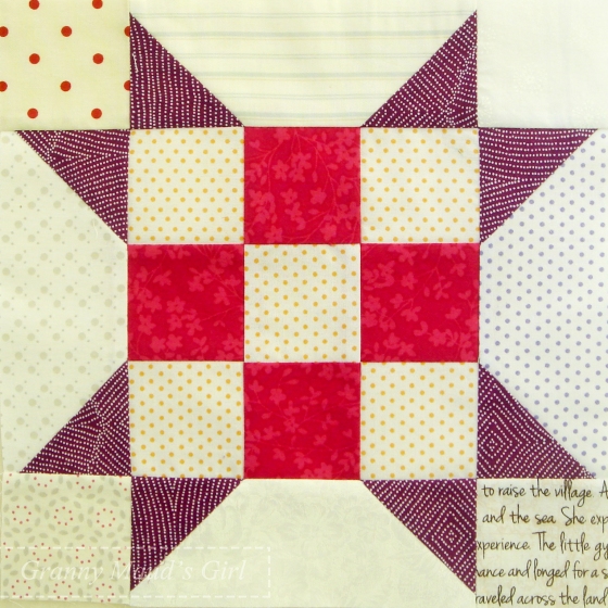 Sister's choice block, pattern by Bonnie Hunter