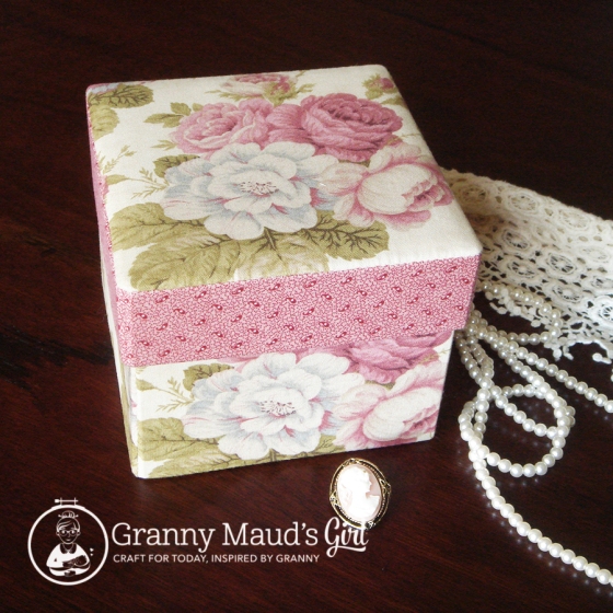 Fabric-covered box
